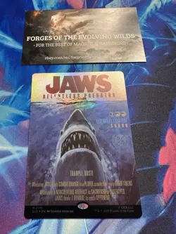 Jaws, Relentless Predator Foil Jaws: Terror of Amity Island - Image 1