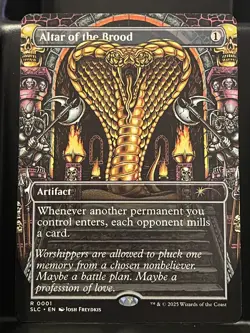 Altar of the Brood # 1 MTG SLD Secret Lair Countdown Kit 2025 NM - Image 1