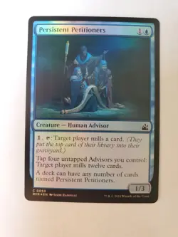 MTG Persistent Petitioners FOIL Ravnica Remastered - Image 1
