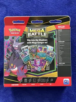 NEW SEALED - Pokemon TCG Mega Battle Deck Gengar ex - Image 2