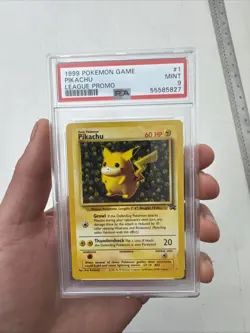 Pokemon TCG Pikachu Ivy League WOTC Promo 1999 PSA 9 Mint - Image 1