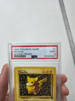 Pokemon TCG Pikachu Ivy League WOTC Promo 1999 PSA 9 Mint - Image 2