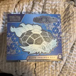 Pokemon TCG Scarlet & Violet Stellar Crown ETB Elite Trainer Box Sealed New - Image 1