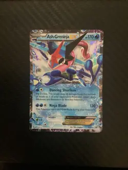 Ash-Greninja EX Holo XY133 Black Star Promo Pokemon TCG Near Mint - Image 1