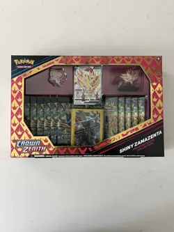 Pokemon TCG Crown Zenith Shiny Zamazenta Premium Figure Collection New Sealed - Image 3