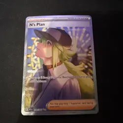 Pokemon TCG N's Plan 170/086 Special Illustration Black Bolt - Image 1