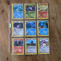 Pokemon Aquapolis 2002 WOTC E-Reader Series Part Complete 18X Non Holo Set NM - Image 1
