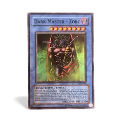 Dark Master - Zorc DCR-082 Dark Crisis Super Rare - Light Play w/ Corner Bends - Image 1