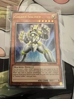 YU-GI-OH! Galaxy Soldier RA04-EN219 Quarter Century Secret Rare - Image 2