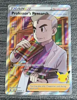 Pokemon TCG Professor's Research Full Art & Standard Cards Celebrations 25th - Image 2