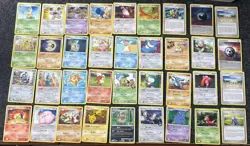 Pokemon Card Lot 40+ Cards DP Platinum Era Commons Uncommons Trainers Pikachu - Image 1