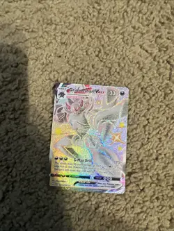 Pokemon TCG Grimmsnarl VMAX Darkness Ablaze Holo Ultra Rare Card Rainbow Rare LP - Image 1