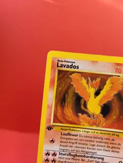 Pokemon Karte/card - Lavados 12/62 - Fossil Holo- 1. Edition Swirl - Excellent - Image 2