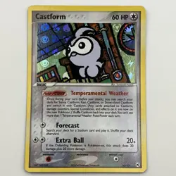 Castform 30/101 Reverse Holo EX Hidden Legends Pokemon Card HP - Image 1