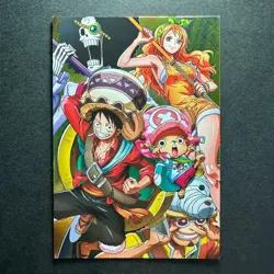 S2467 Straw Hat Crew Japanese One Piece Stampede Movie HOLO Card Nami Luffy - Image 1