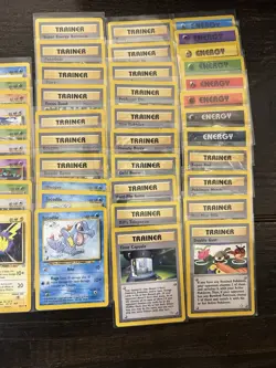Pokemon Complete Unlimited Non Holo Neo Genesis Set 20-111 Cards Mostly LP - Image 5
