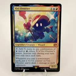 MTG Vivi Ornitier M0248 Final Fantasy FFIX Showcase Frame NM Magic Card Rare - Image 1