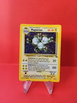 Pokemon Karte/card - Magneton 11/62 - Fossil Holo - Very Good+ - Image 1