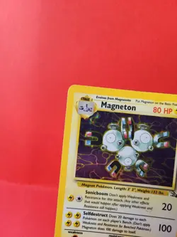 Pokemon Karte/card - Magneton 11/62 - Fossil Holo - Very Good+ - Image 2
