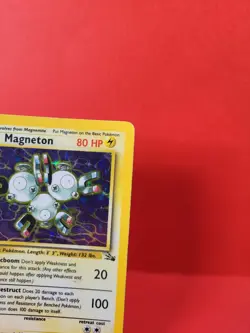 Pokemon Karte/card - Magneton 11/62 - Fossil Holo - Very Good+ - Image 3