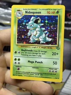#3 Nidoqueen 7/64 Jungle 1999 Holo Rare WOTC Pokemon Card TCG - Image 4