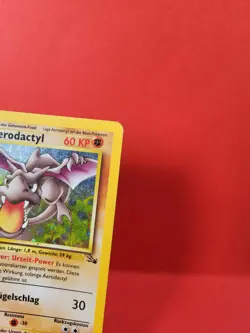 Pokemon Karte/card - Aerodactyl 1/64 - Fossil Holo - 1. Edition - Excellent+ - Image 3