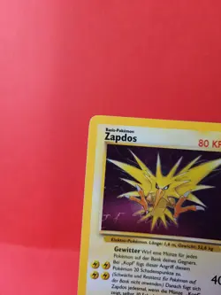 Pokemon Karte/card - Zapdos 15/62 - Fossil Holo - Excellent-Near Mint - Image 2
