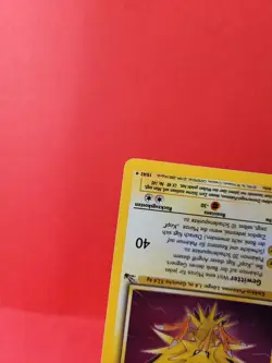 Pokemon Karte/card - Zapdos 15/62 - Fossil Holo - Excellent-Near Mint - Image 4