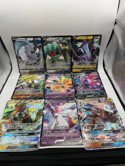 9 Different Pokemon Jumbo Promo Card Lot Oversized - Image 1