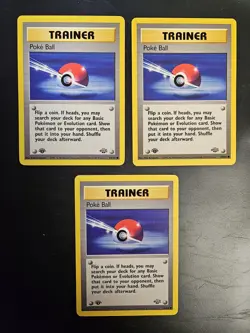 Near Mint 1ST EDITION Trainer Poke Ball 64/64 Jungle Pokemon Common Card - Image 3