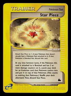 Pokemon Card - Star Piece Skyridge 139/144 Uncommon Non-Holo - Image 1