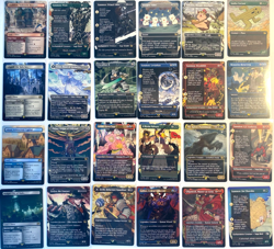 MTG Final Fantasy-FIN Rare Borderless Bundle + Borderless Fat Chocobo - Image 1