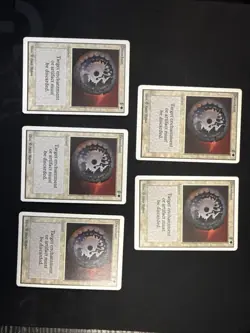Disenchant Unlimited X5 MTG Magic the Gathering Cards - Image 1