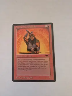 Dwarven Weaponsmith Antiquities Regular MTG Vintage - Image 1