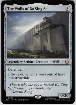 MTG The Walls of Ba Sing Se Normal NM Avatar: The Last Airbender Magic 261 - Image 1