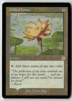 Gilded Lotus The Brothers' War: Retro Frame Artifacts (17) Foil - MTG - Image 1