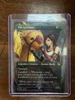 Tifa Lockhart (Borderless) (Chocobo Track Foil) Final Fantasy Foil - Image 1