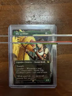 Tifa Lockhart (Borderless) (Chocobo Track Foil) Final Fantasy Foil - Image 2