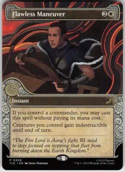 MTG Flawless Maneuver (Showcase) Normal NM Avatar: The Last Airbender: Eternal-L - Image 1