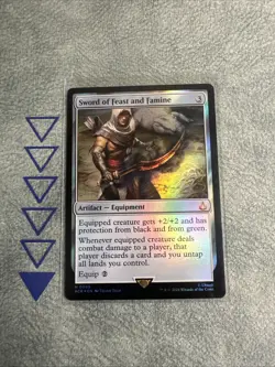 Sword of Feast and Famine - Universes Beyond: Assassin's Creed- 0099 Foil- Magic - Image 1
