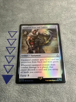 Sword of Feast and Famine - Universes Beyond: Assassin's Creed- 0099 Foil- Magic - Image 2