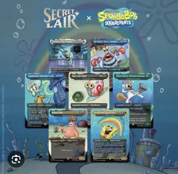 Secret Lair Spongebob Legends of Bikini Bottom Non-Foil - Image 1
