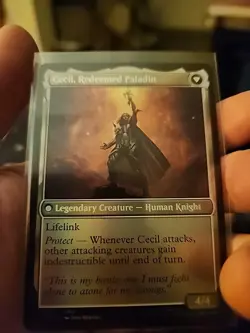 Cecil Dark Knight Magic the Gathering Final Fantasy Foil Nm - Image 2