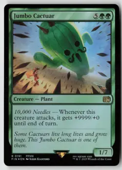 Jumbo Cactuar FINAL FANTASY (191) Foil - MTG - Image 1