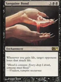 Magic 2010 (M10) #111 Sanguine Bond - Image 1