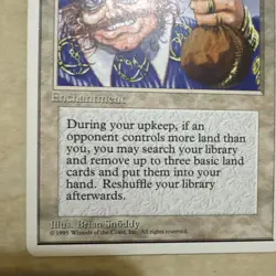 Land Tax (Legends) MTG 1995 - Image 3