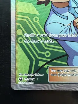 Pokemon Bill's Maintenance (Full Art) 162/168 Celestial Storm Holo (NM) - Image 4