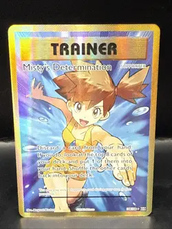 Pokemon Misty’s Determination Full Art 2016 108/108 XY Evolutions English - Image 2
