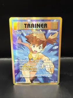 Pokemon Misty’s Determination Full Art 2016 108/108 XY Evolutions English - Image 4