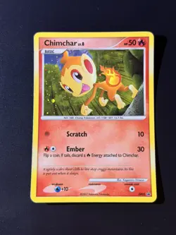 Chimchar - DP02 Diamond & Pearl Promo Pokemon - Holo -MP - Image 1